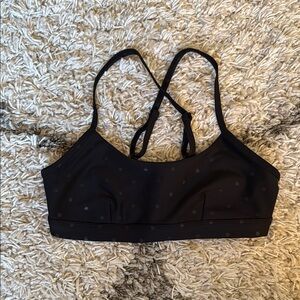 ALO YOGA Black Sports Bra